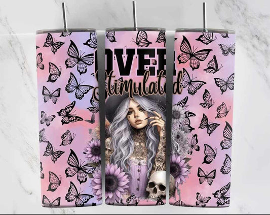 Over Stimulated Tumbler & Cell Phone Case Bundle