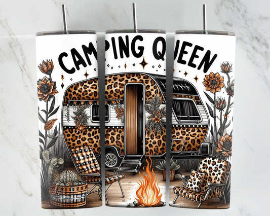 Camping Queen 20 oz. Tumbler