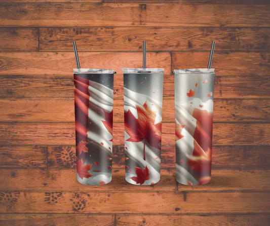 Canadian Flag 20 oz. Tumbler