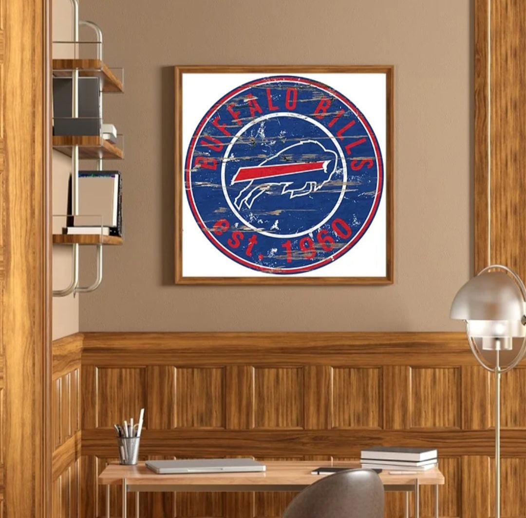 The Buffalo Bills Diamond Painting Kit