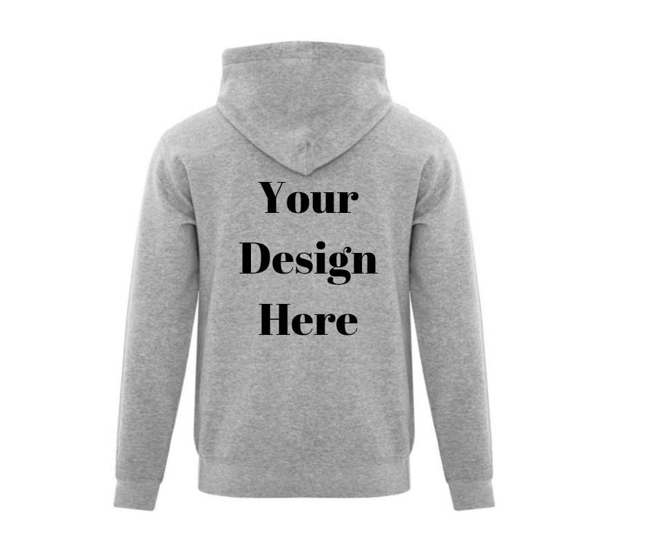 Custom Hoodie - Design on Front & Back