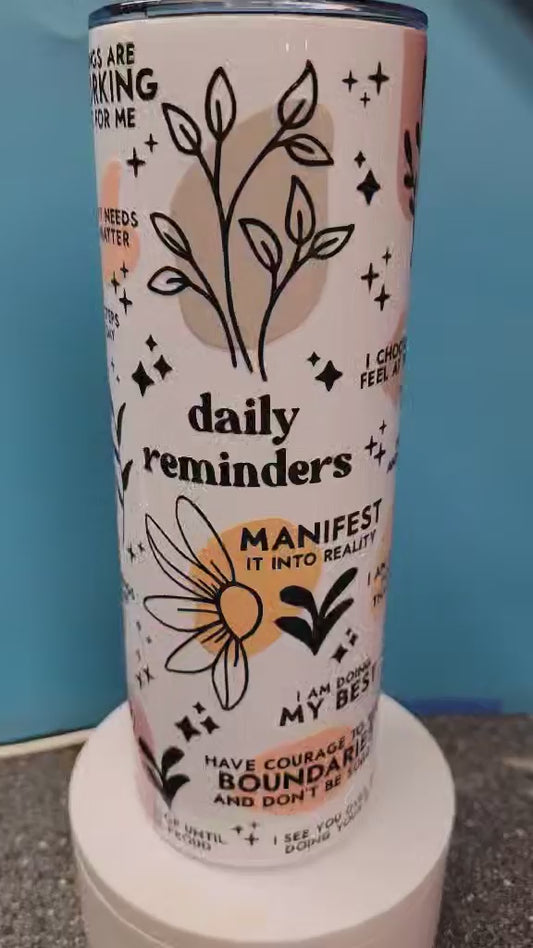 Daily Reminders 20 oz. Tumbler